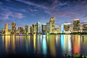 Miami Florida Photograph by Sky Noir Photography By Bill Dickinson