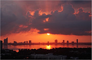 Miami Sunset Photograph by Shanna Vincent