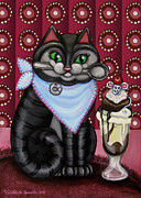 Mice Cream Painting by Victoria De Almeida