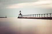 Michigan City Lighthouse Picture Photograph by Paul Velgos Michigan City Lighthouse Picture Photograph by Paul Velgos