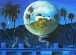 Midnights Dream in Los Feliz Painting by Artificium -