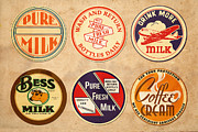 Milk Bottle Tops Digital Art by Greg Joens