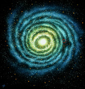 Milky Way Photograph by Science Photo Library