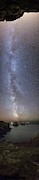 Milky Way Over Coast Photograph by Science Photo Library