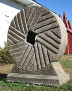 Mill Stone in Sunlight Photograph by William Selander