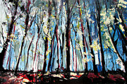 Mind Through The Trees And In The Clouds Painting by John Gholson Mind Through The Trees And In The Clouds Painting by John Gholson