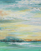 Misty Morning Painting by Patricia Pinto Misty Morning Painting by Patricia Pinto