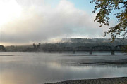Misty Railway Bridge Photograph by Vivian Martin