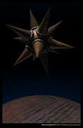 Momentary Sputnik 5 Digital Art by Ann Stretton Momentary Sputnik 5 Digital Art by Ann Stretton