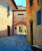 Montalpulciano Colors Painting by Armand Cabrera