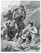 Montenegro Musician Painting by Granger Montenegro Musician Painting by Granger