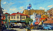 Morning on 231st Street The Bronx Painting by Thor Wickstrom