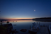 Morning Reflection on Branch Lake in Maine Photograph by Kirkodd Photography Of New England