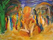 Morocco Painting by Fereshteh Stoecklein