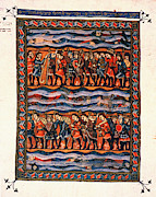 Moses Crossing Red Sea Drawing by Granger Moses Crossing Red Sea Drawing by Granger