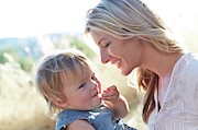 Mother And Daughter Laughing Photograph by Science Photo Library