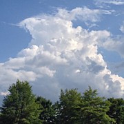 Mountain In The Sky #cumulonimbus Photograph by Daniel Eskridge