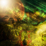 Mourning  Digital Art by Ally  White