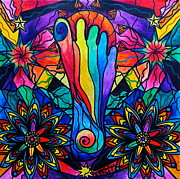 Moving Forward Painting by Teal Eye Print Store