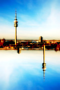 Munich - Olympiaturm Photograph by Hannes Cmarits
