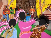 Music's Teachers Painting by Patricia Sabreee