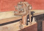 My Neighbors Vise Painting by Ken Powers My Neighbors Vise Painting by Ken Powers