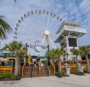 Myrtle Beach Skywheel 2 Photograph by Mike Covington
