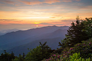 Myrtle Point Sunrise - Mt LeConte Photograph by Doug McPherson