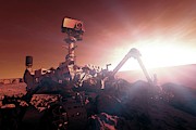 Nasa Curiosity Mars Rover Photograph by Science Photo Library