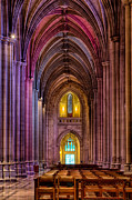 National Cathedral aisle Photograph by Izet Kapetanovic