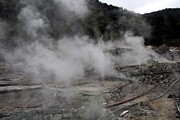 Natural Sulfur spring  Photograph by Yumi Johnson