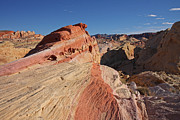 Near The Swoosh At The Valley Of Fire Photograph by Steve Wolfe
