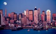 New York Skyline at Dusk Photograph by Anthony Sacco