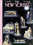New Yorker April 15 1939 Painting by William Steig