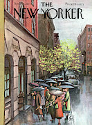 New Yorker April 21st, 1951 Painting by Arthur Getz