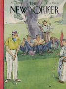 New Yorker August 3, 1946 Painting by Perry Barlow