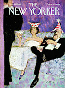 New Yorker December 31st, 1966 Painting by Charles Saxon