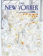 New Yorker February 1st, 1988 Painting by Jean-Jacques Sempe