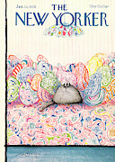 New Yorker January 15th, 1979 Painting by Ronald Searle