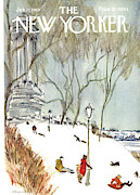 New Yorker January 27th, 1968 Painting by James Stevenson