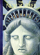 New Yorker July 3rd, 1954 Painting by Charles E Martin