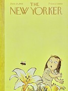 New Yorker June 24th 1961 Painting by William Steig