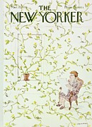 New Yorker March 15th 1976 Painting by James Stevenson