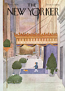New Yorker March 8th, 1976 Painting by Charles E Martin