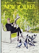New Yorker May 8th 1971 Painting by Charles D Saxon
