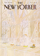 New Yorker November 22nd, 1982 Painting by Charles E Martin