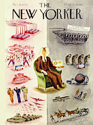 New Yorker October 19 1940 Painting by Constantin Alajalov