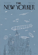 New Yorker October 31st, 1977 Painting by RO Blechman
