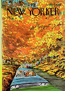 New Yorker October 7th, 1974 Painting by Charles Saxon