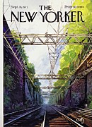 New Yorker September 18th 1971 Painting by Arthur Getz
